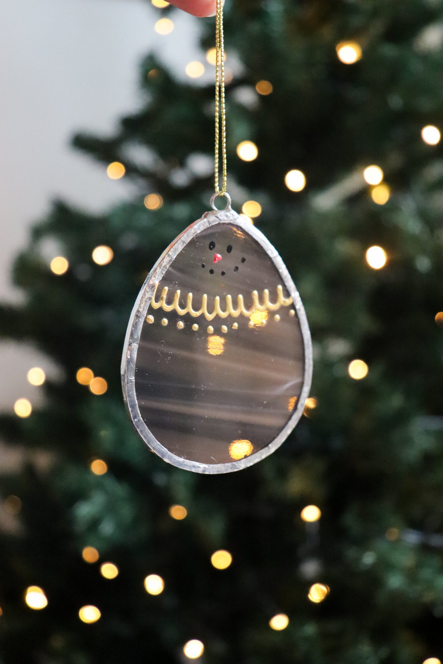 Chubby snowman / Gold