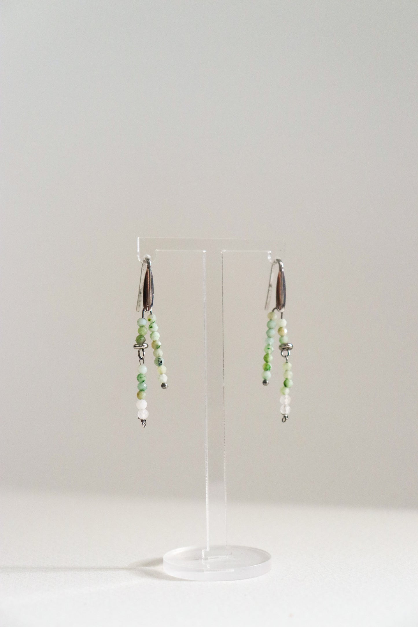 Semi-precious earrings