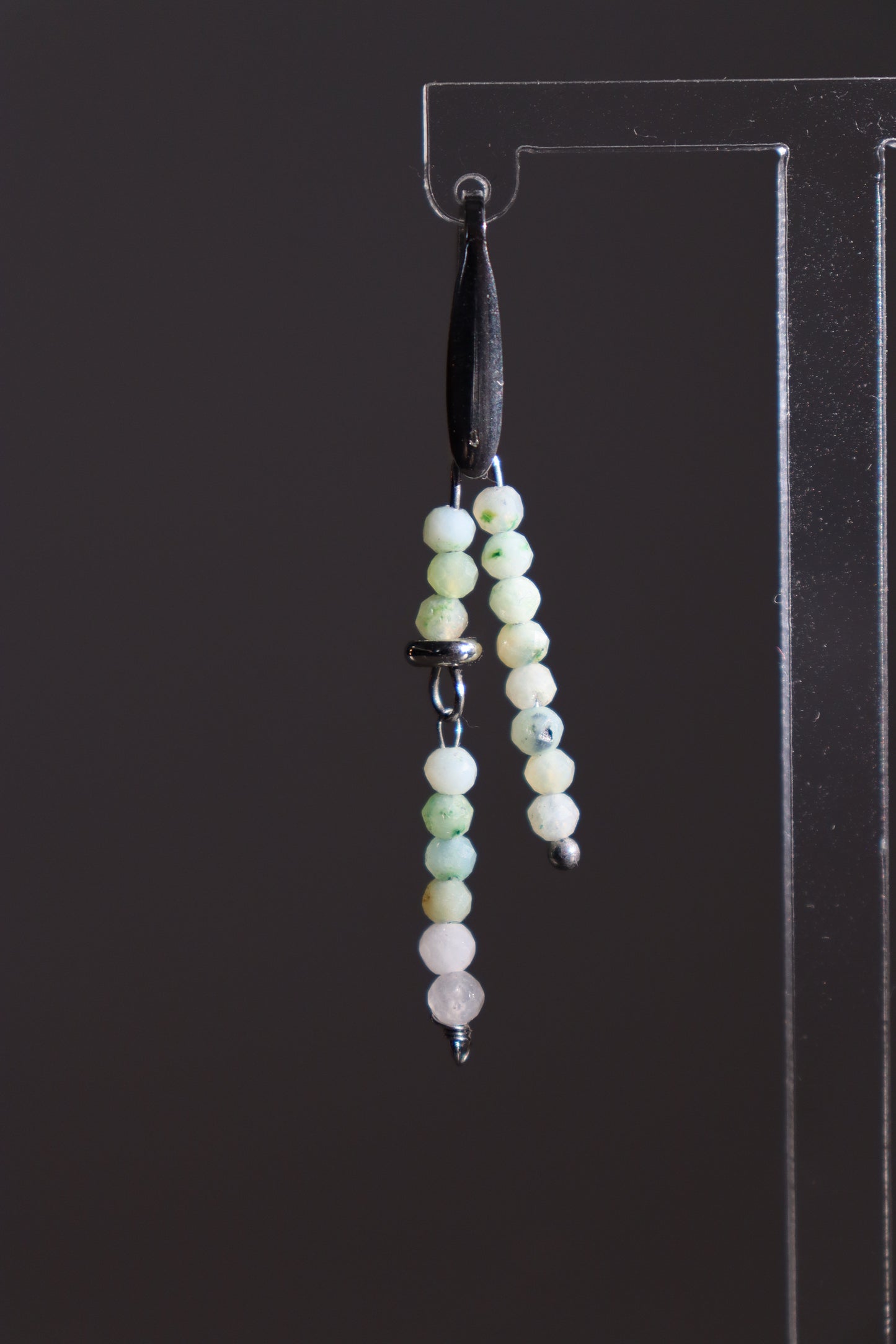 Semi-precious earrings