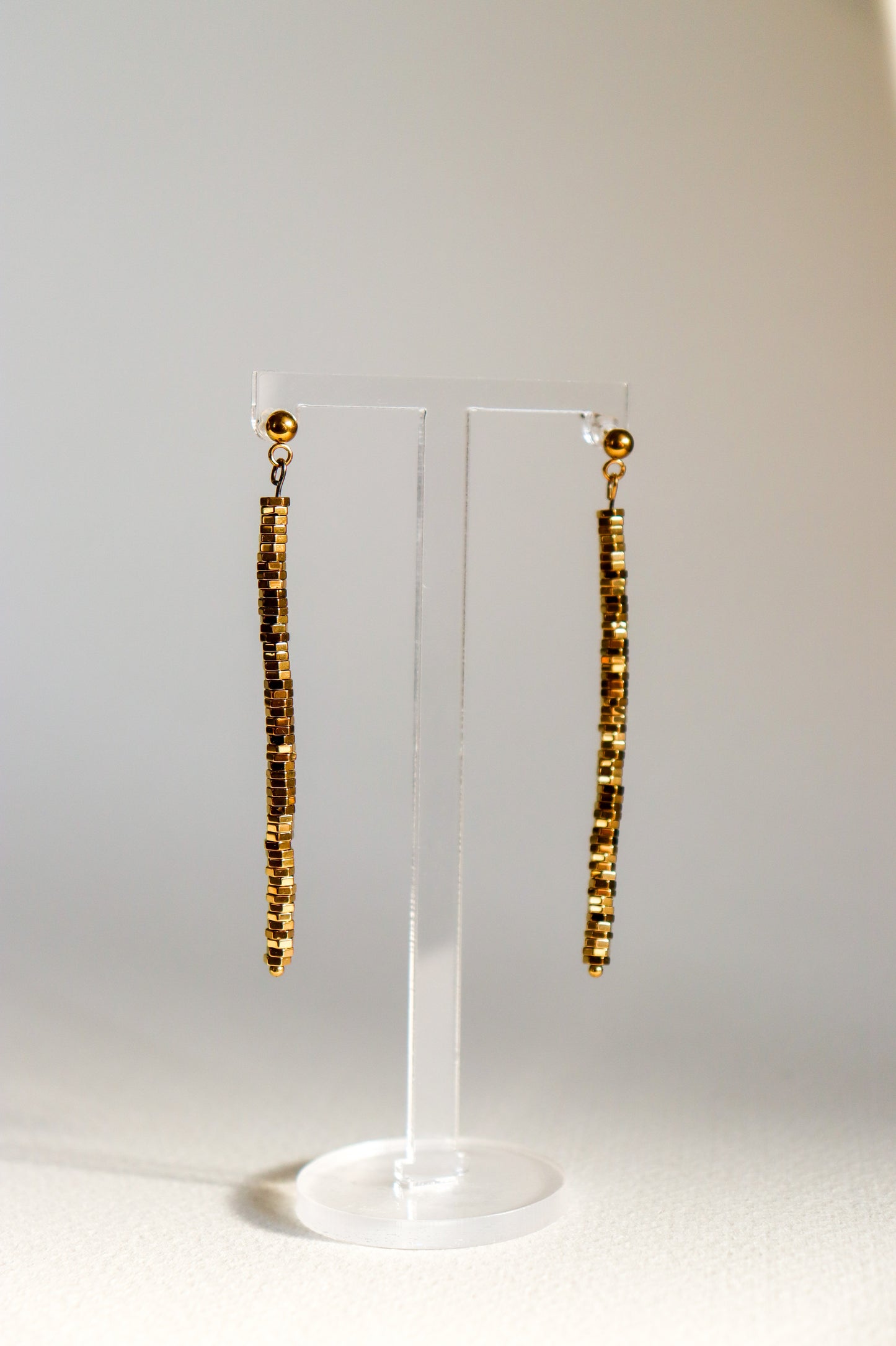 Semi-precious earrings