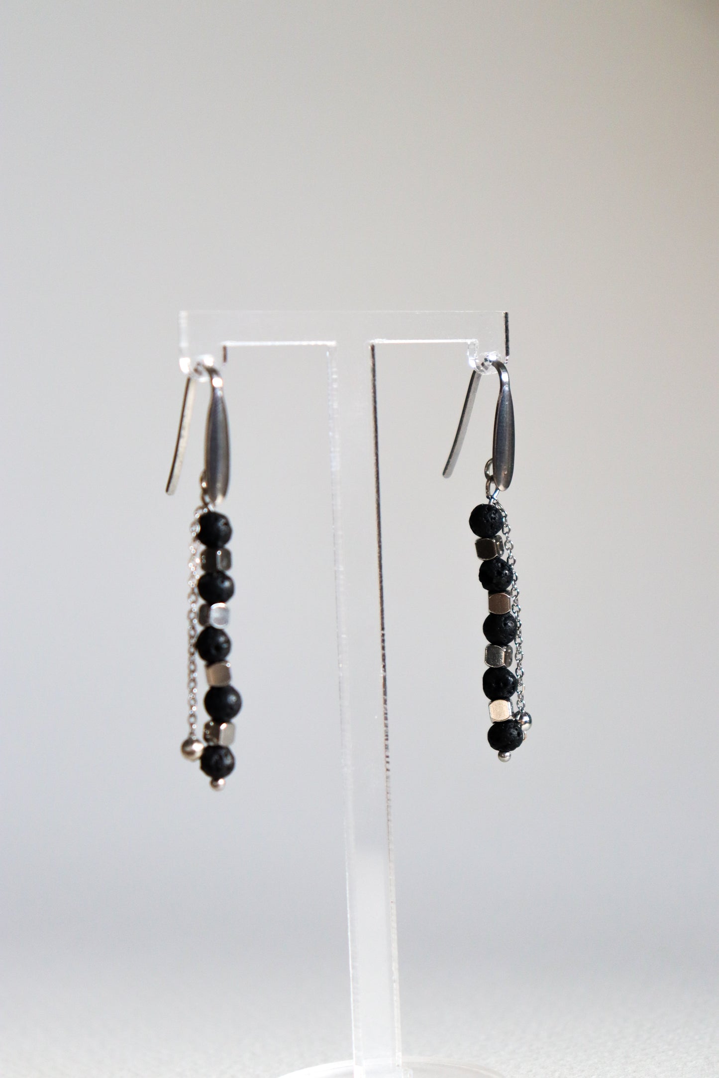 Semi-precious earrings