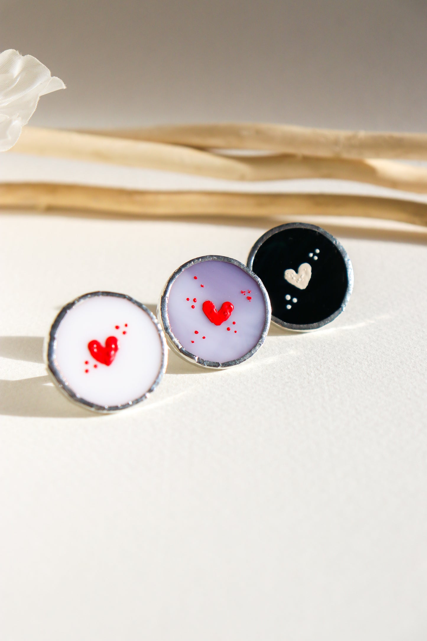 Circle rings / Hearts