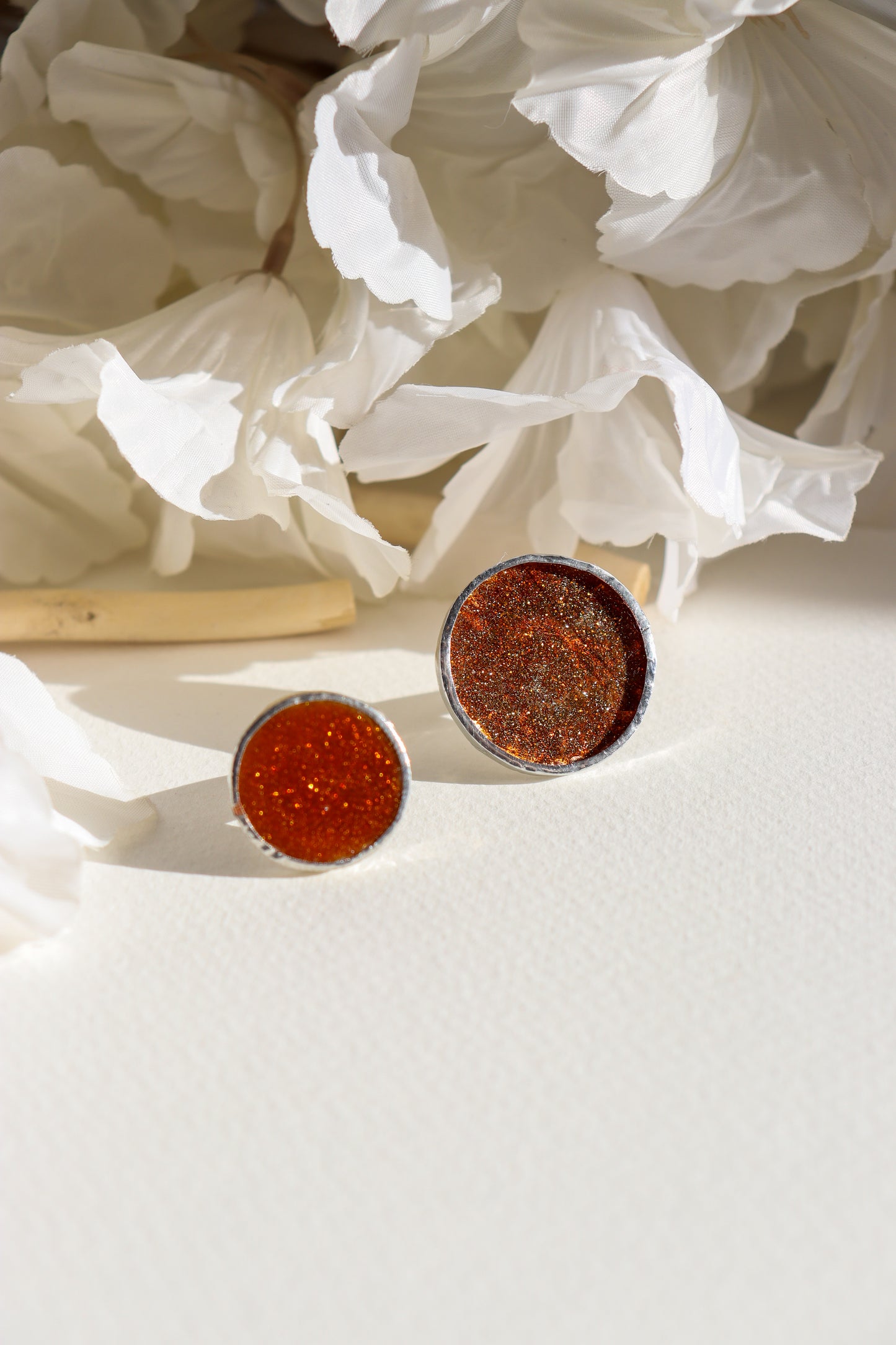 Circle rings / Glitter