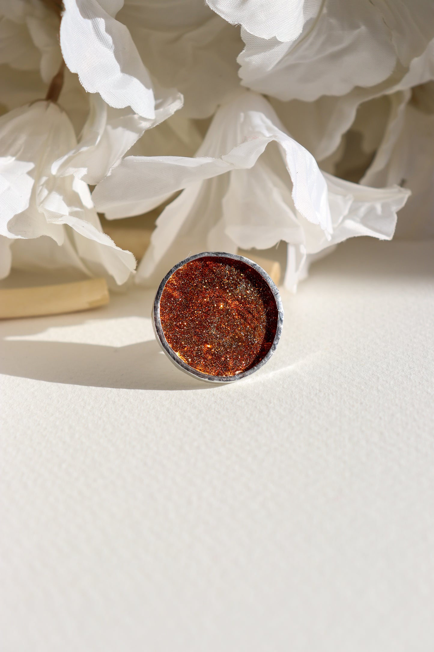 Circle rings / Glitter