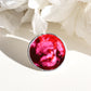 Circle ring / Purple and pink