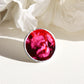 Circle ring / Purple and pink