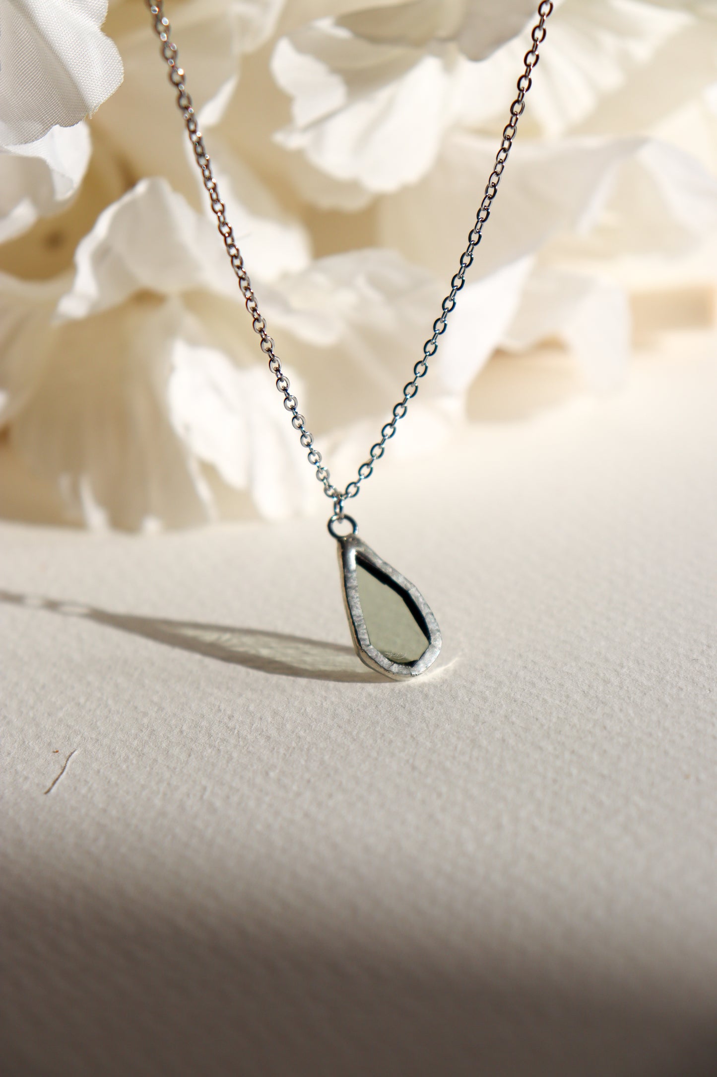 Droplet necklaces
