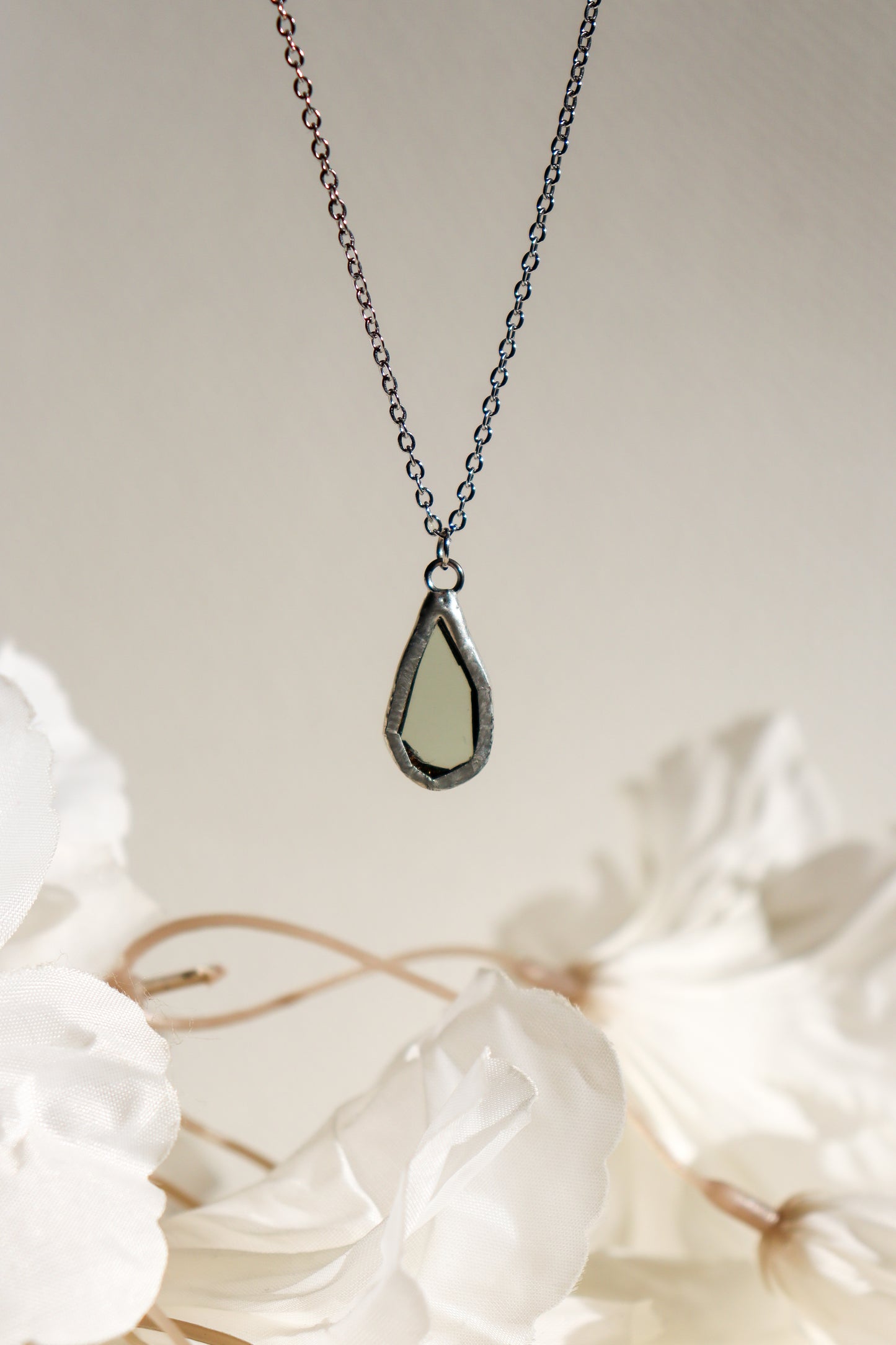 Droplet necklaces