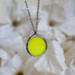 Circle necklaces /  Yellow