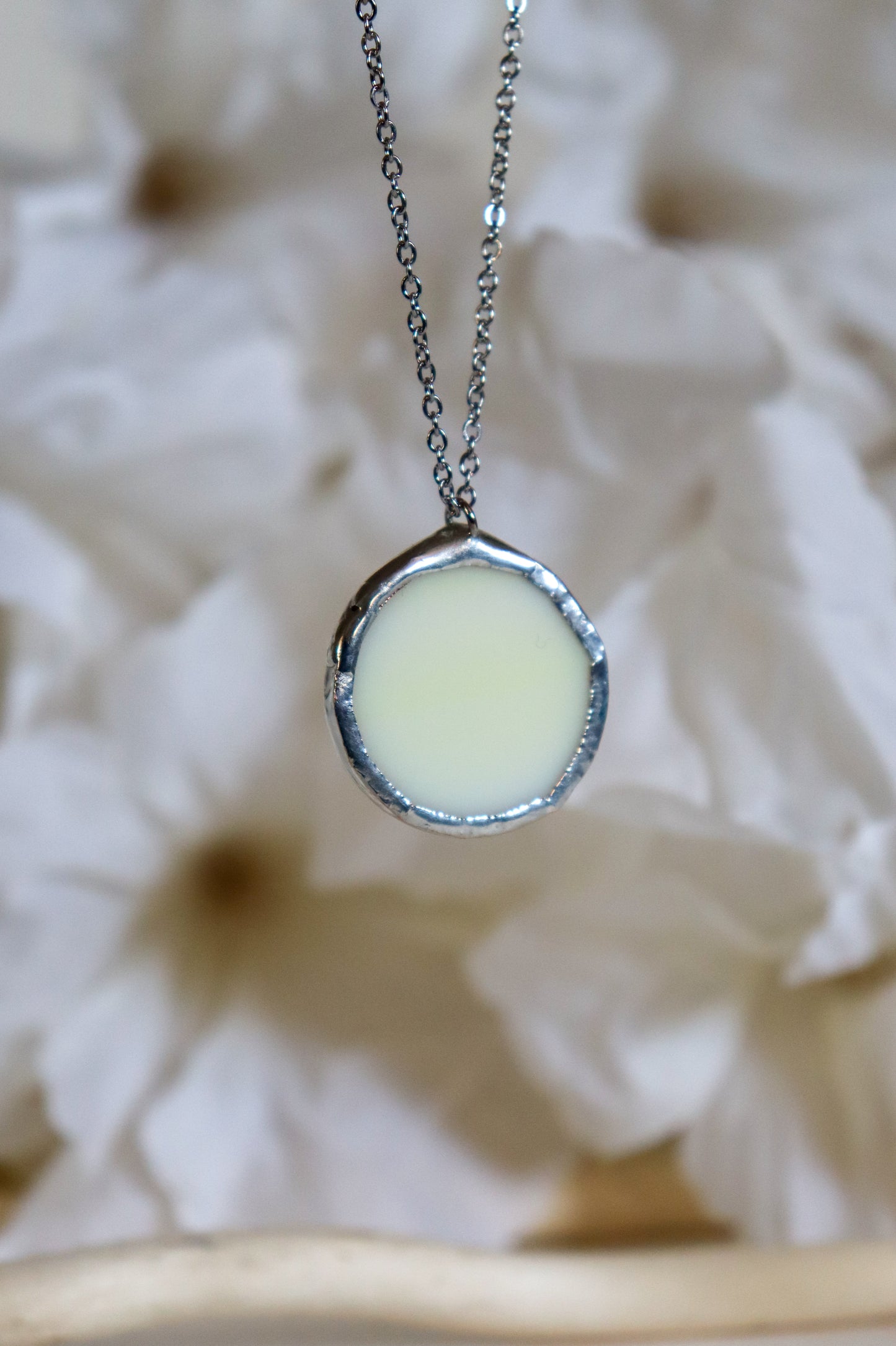 Circle necklaces /  Yellow