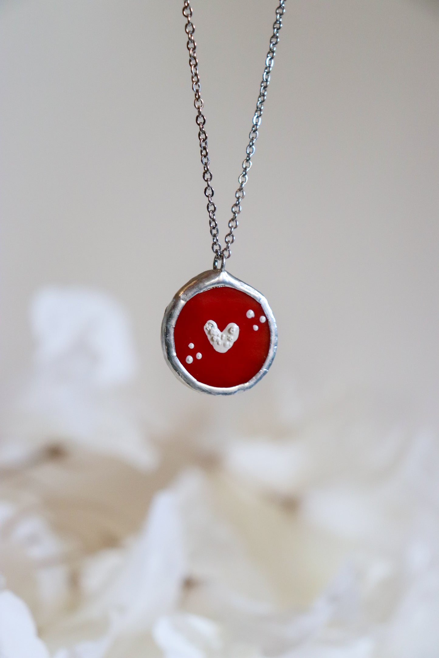 Heart necklaces
