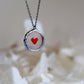 Heart necklaces