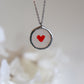 Heart necklaces