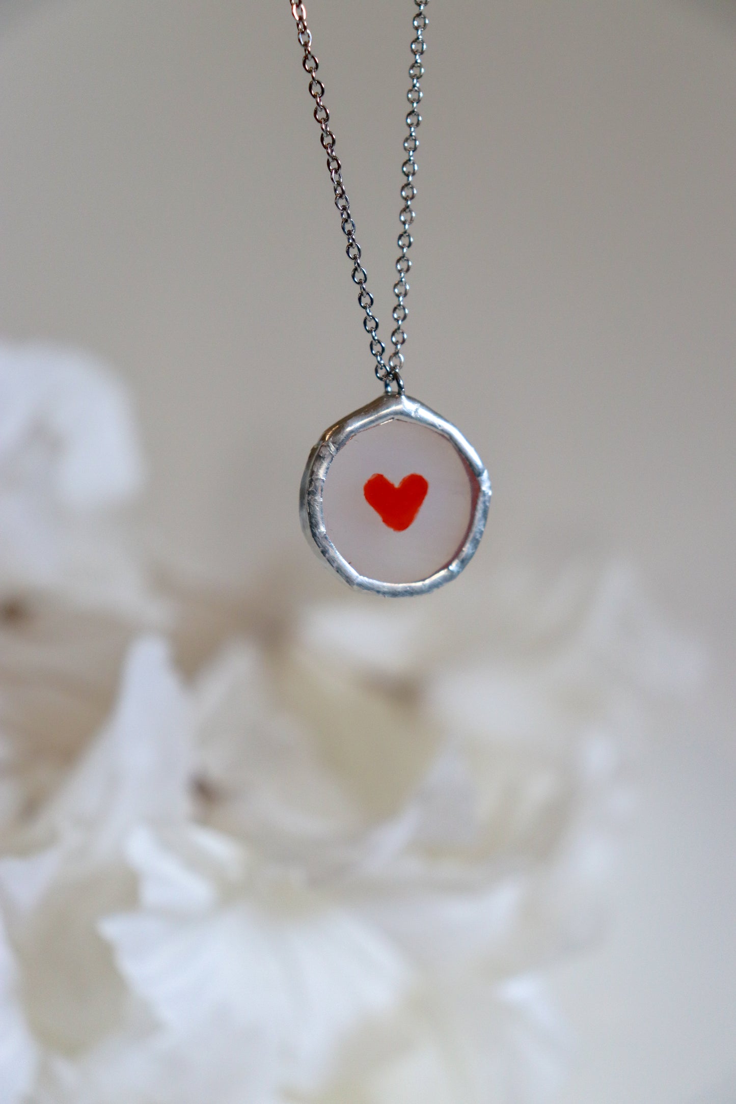Heart necklaces