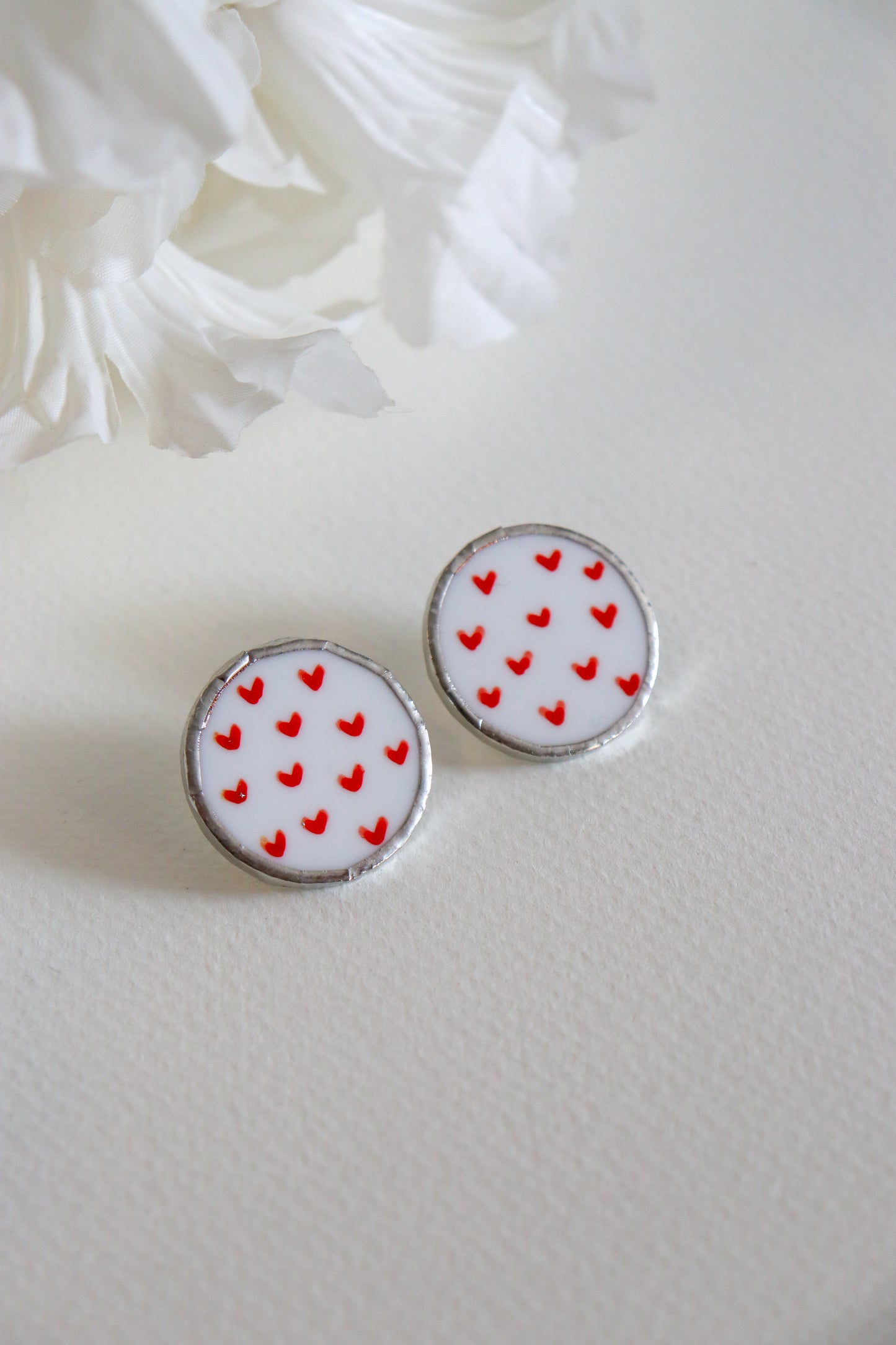 Heart earrings