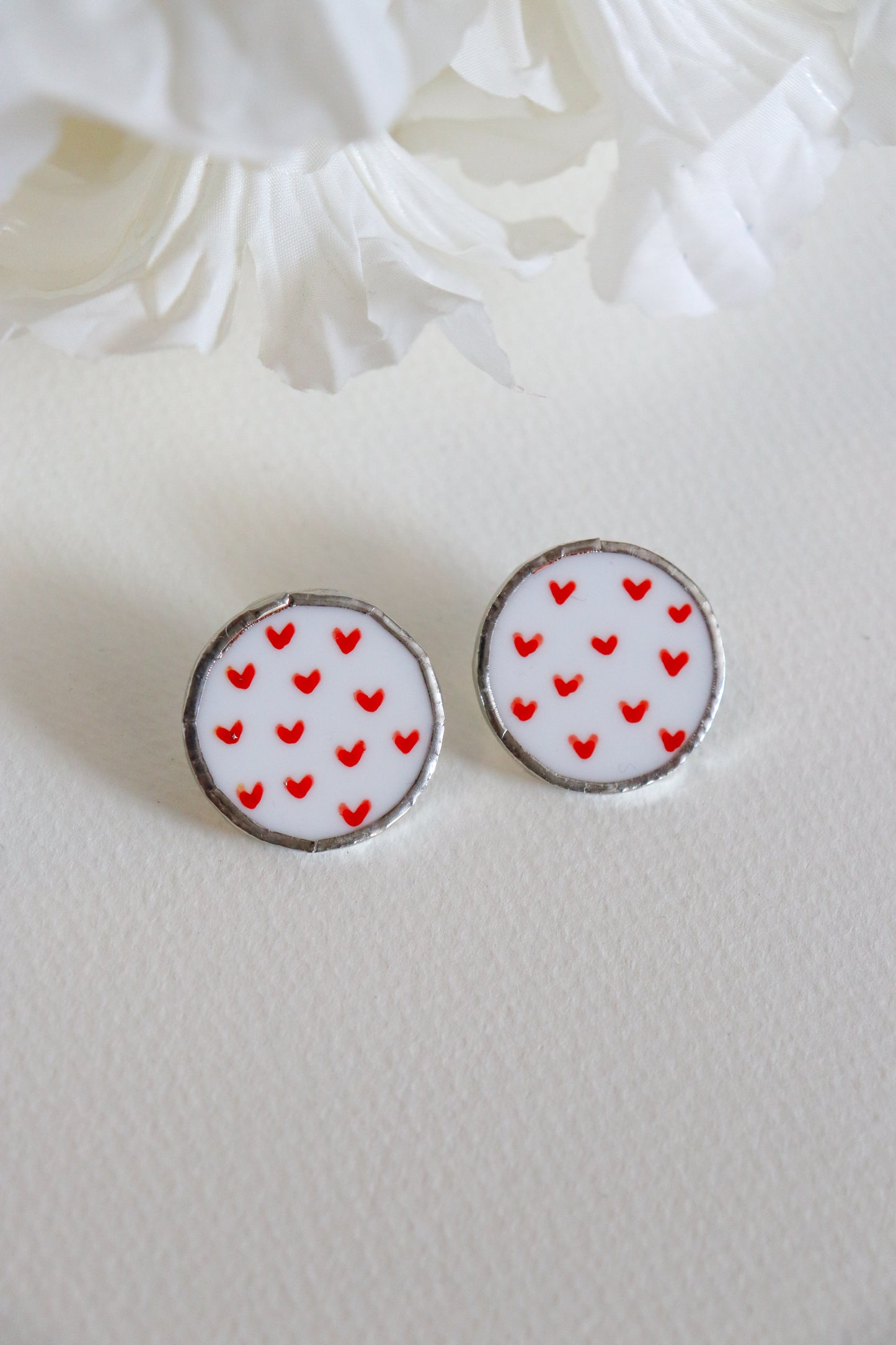 Heart earrings