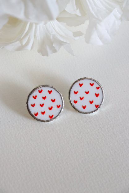 Heart earrings