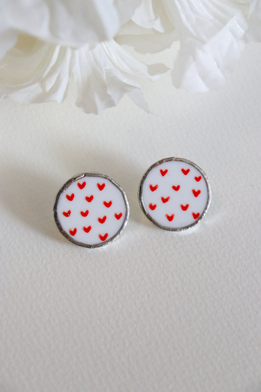 Heart earrings