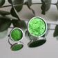 Circle rings / Grass green