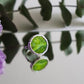 Circle rings / Forest green