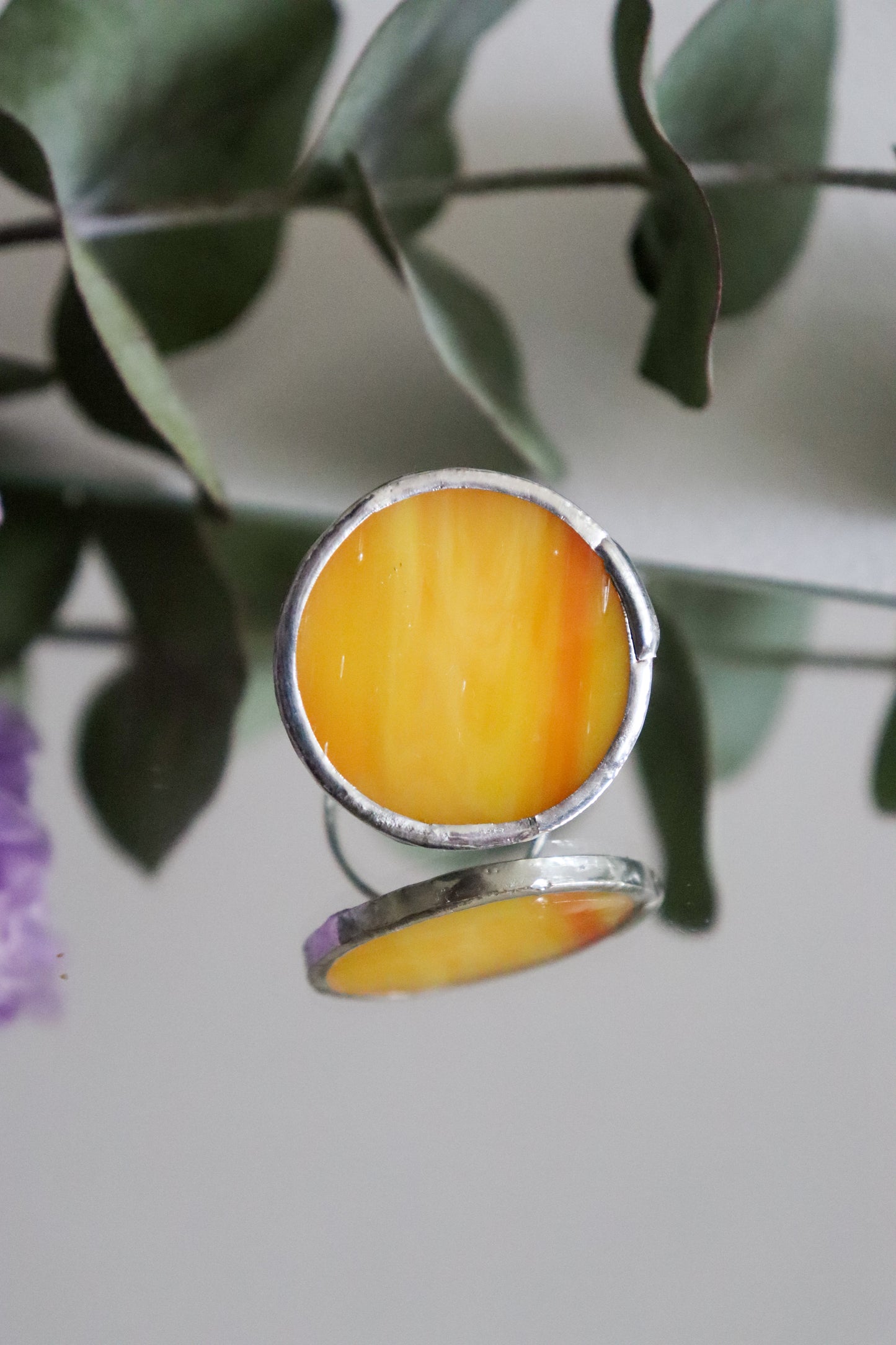 Circle rings / Yellow