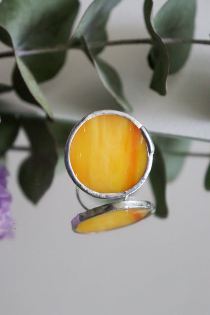 Circle rings / Yellow