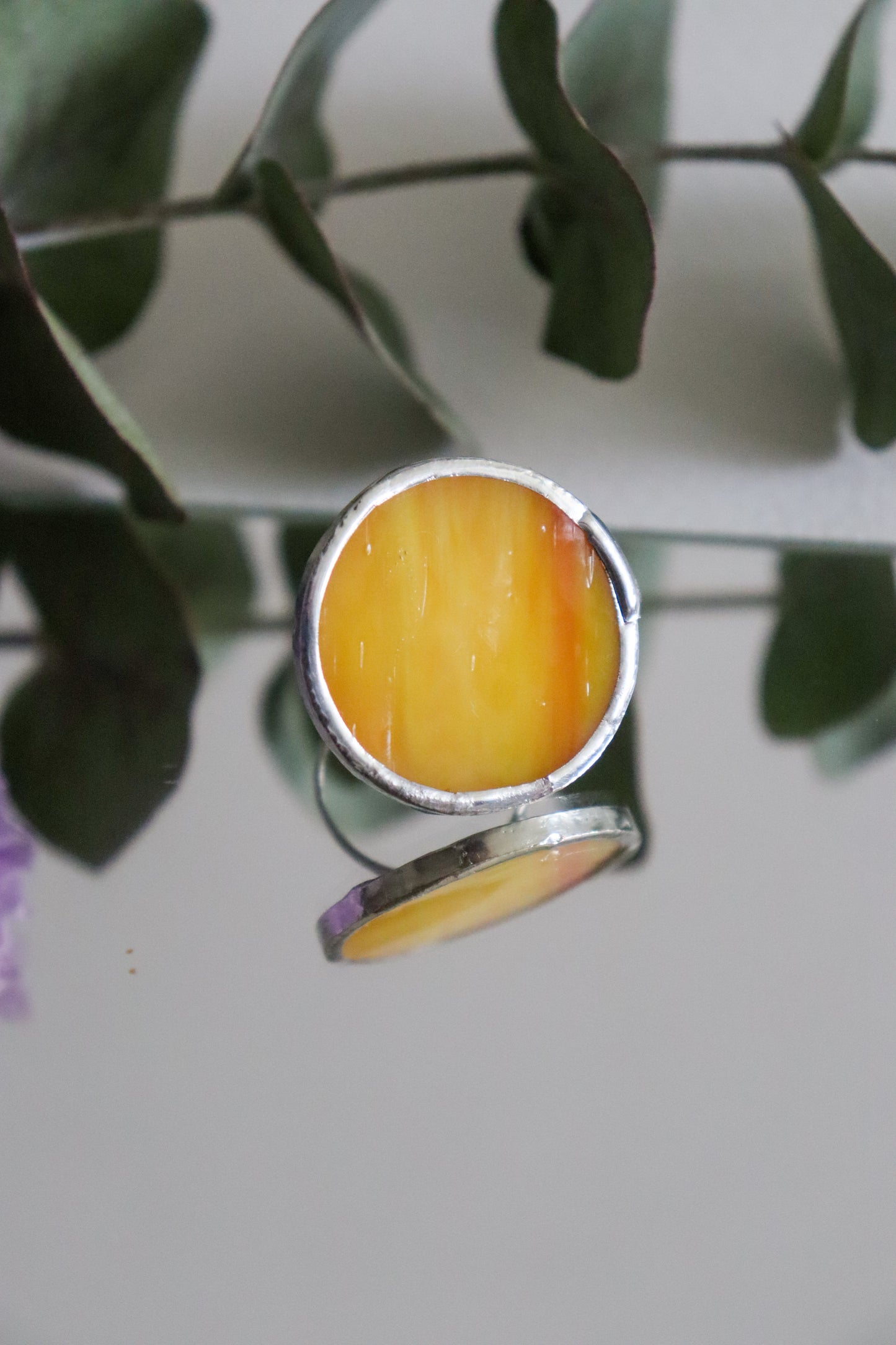 Circle rings / Yellow