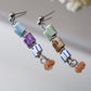 Semi-precious earrings