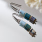Semi-precious earrings