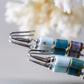 Semi-precious earrings