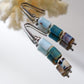 Semi-precious earrings