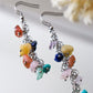 Semi-precious earrings