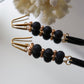 Semi-precious earrings