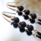 Semi-precious earrings