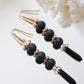 Semi-precious earrings