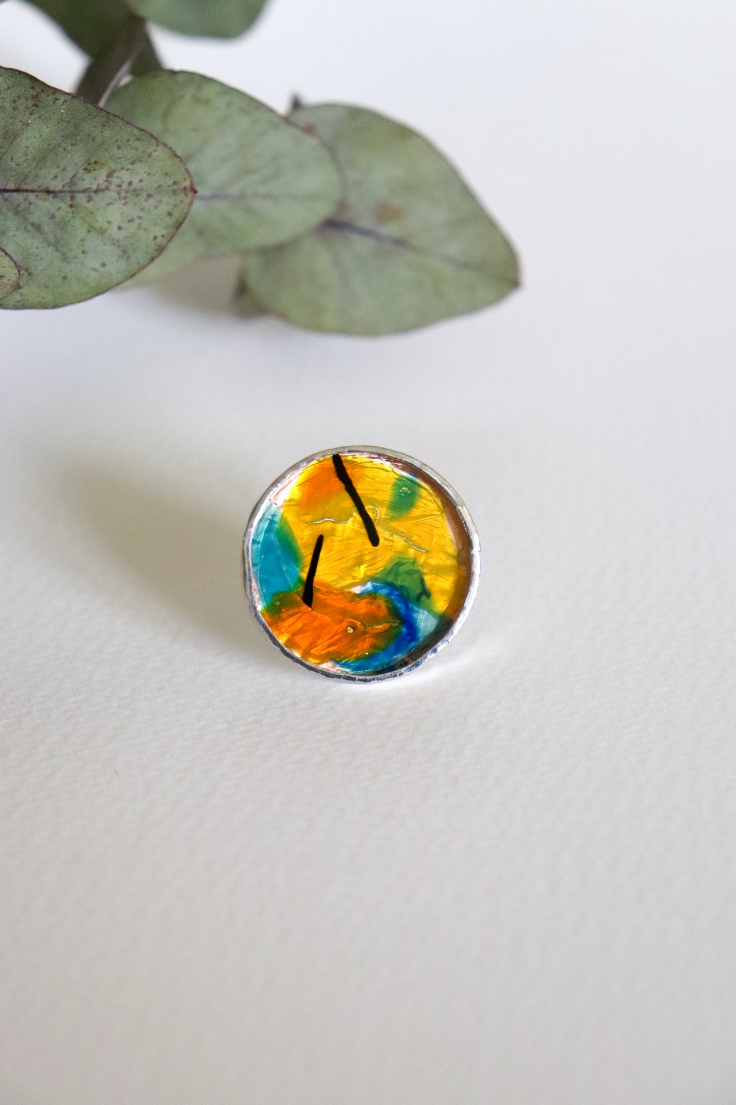 Circle rings / Coloured bright
