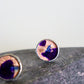 Circle rings / Coloured purple