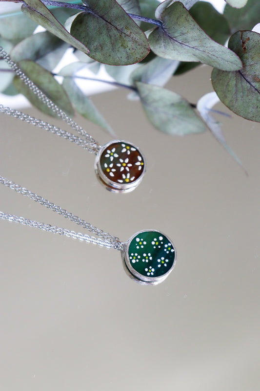 Flower necklaces