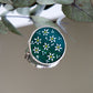 Circle brooches