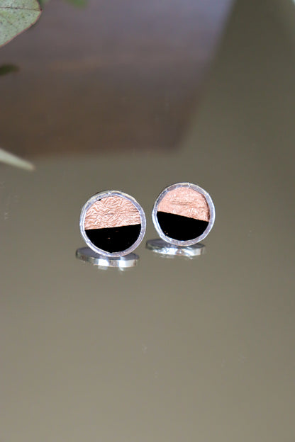 Circle earrings / Duality