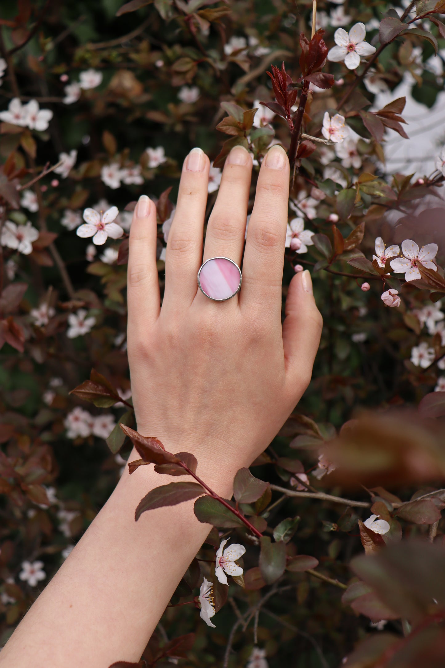 Circle rings / Pink