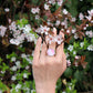 Circle rings / Pink