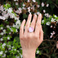 Circle rings / Pink