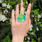 Circle rings / Coloured