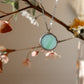 Circle necklaces / Light Turquoise