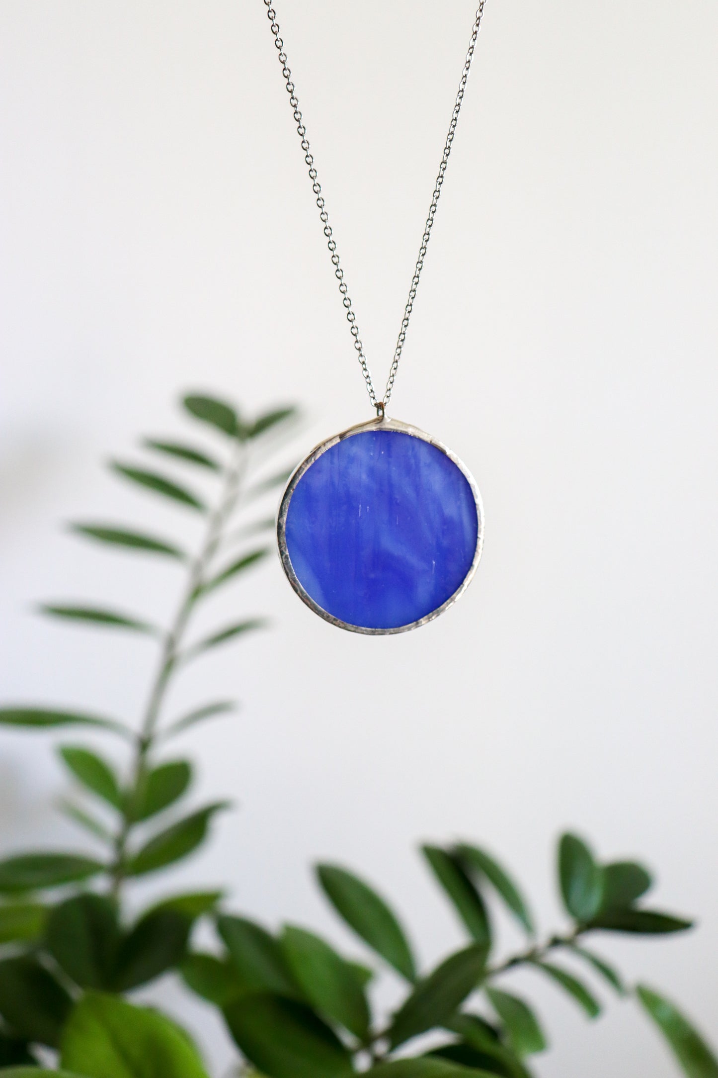 Circle necklaces / Blue