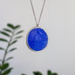Circle necklaces / Blue