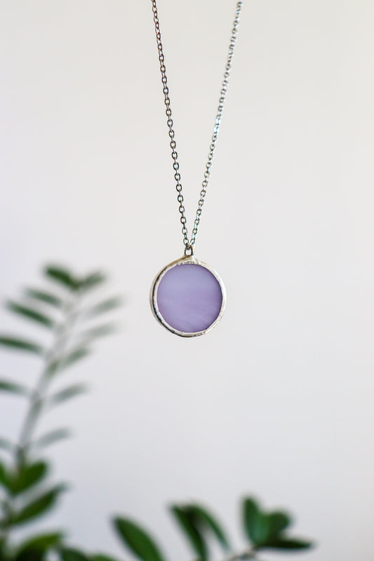 Circle necklaces / Lila