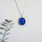 Circle necklaces / Blue