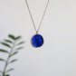 Circle necklaces / Blue